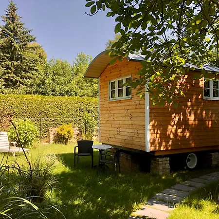 Prázdninový dům Zirkuswagen Mit Outdoor Whirlpool Und Garten *
